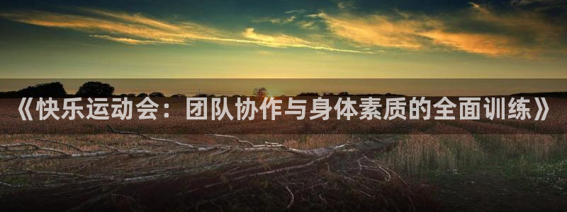 酷玩体育真的假的：《快乐运动会：团队协作与身体素质的全面训练》